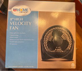 8” High Velocity Fan