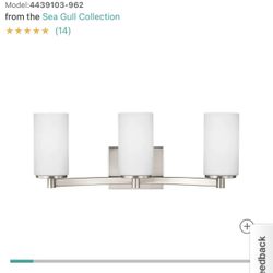 New Bathroom Lights. 