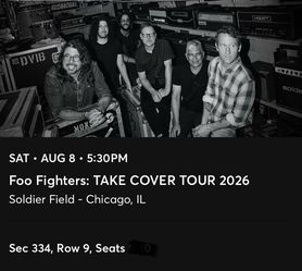 Foo Fighters - Soldier Field - Sat 8/8