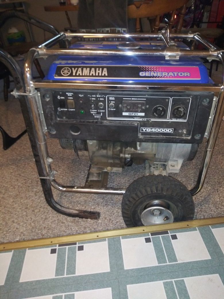 Yamaha generator