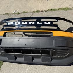 2022 2023 2025 Ford Bronco front bumper, Grill