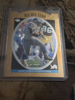 Barry Sanders 1996 Upper Deck Hologram#AN-10
