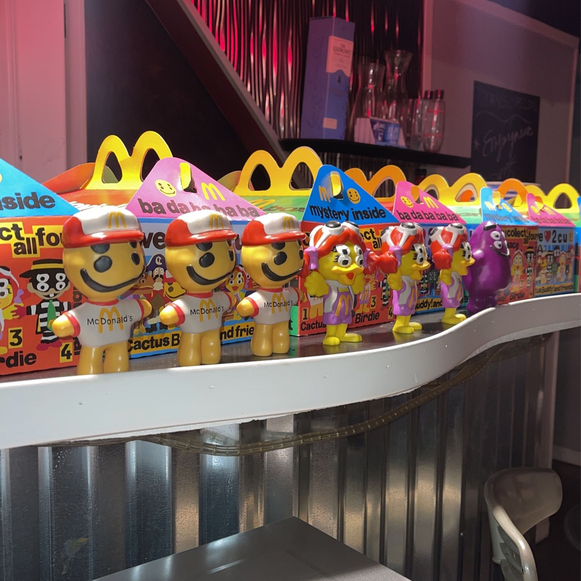 McDonald’s Cactus Plant Flea Market Limited Edition Toys + Boxes
