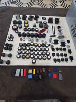 Lego parts wheels