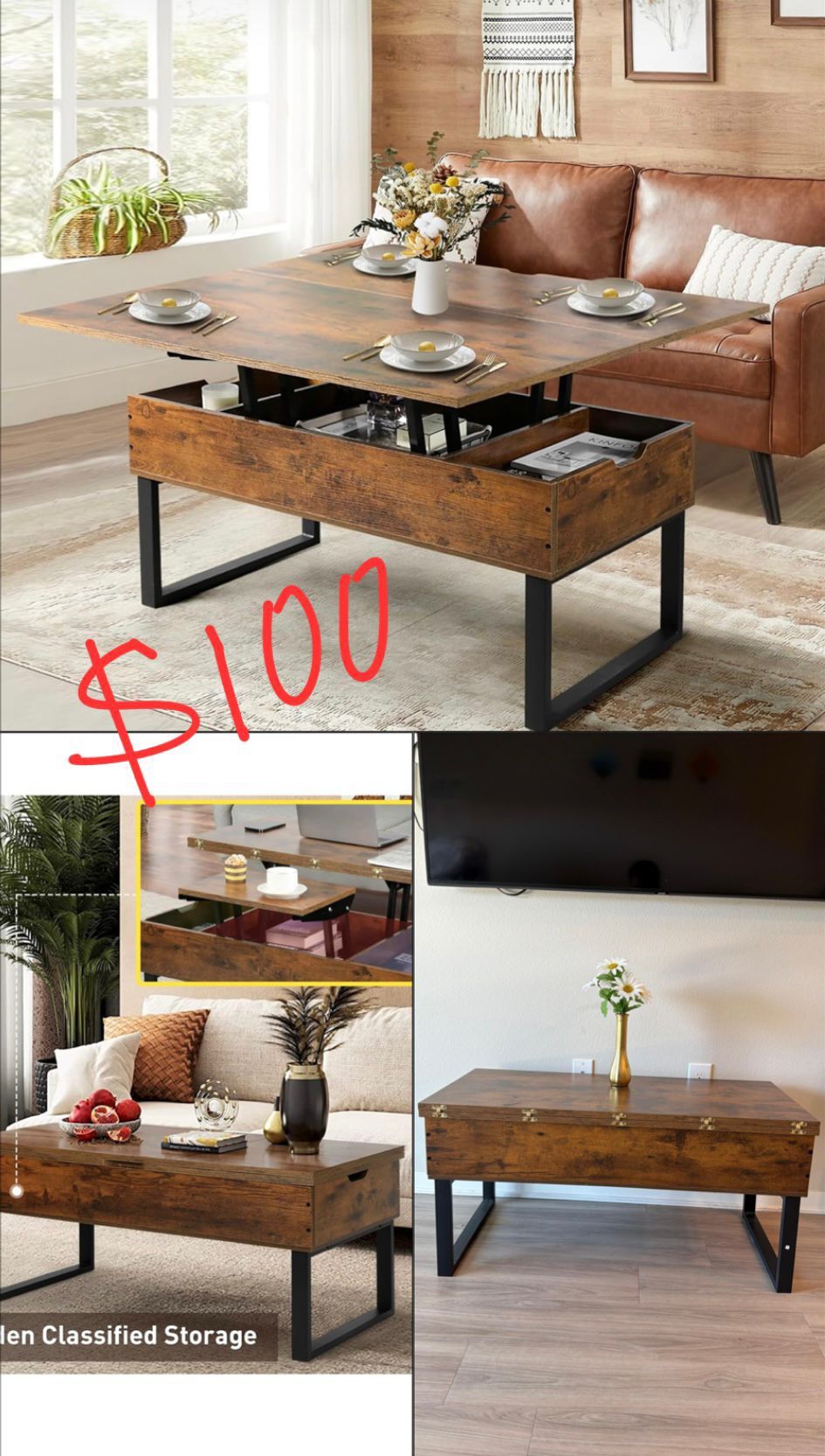 Coffee Table With Storage