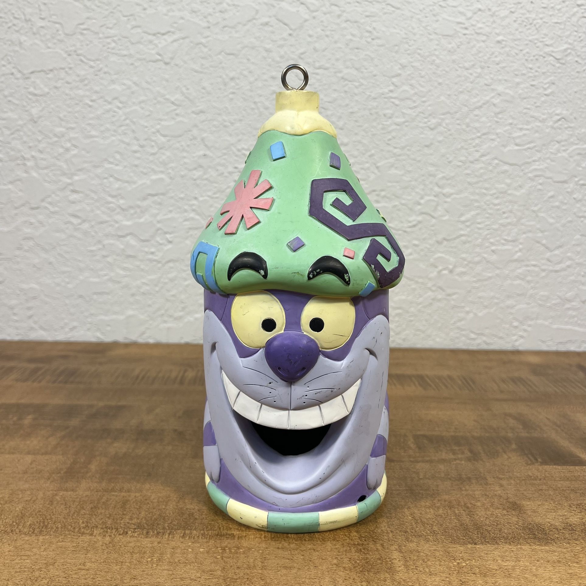 Disney Parks Alice In Wonderland In The Garden Cheshire Cat Bird House Feeder