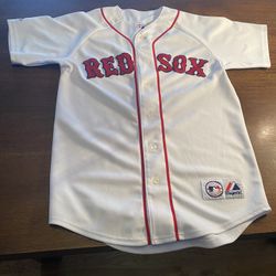 Vintage Boston Red Sox MLB Jersey Majestic Jerry Remy White Sewn Men’s Small S