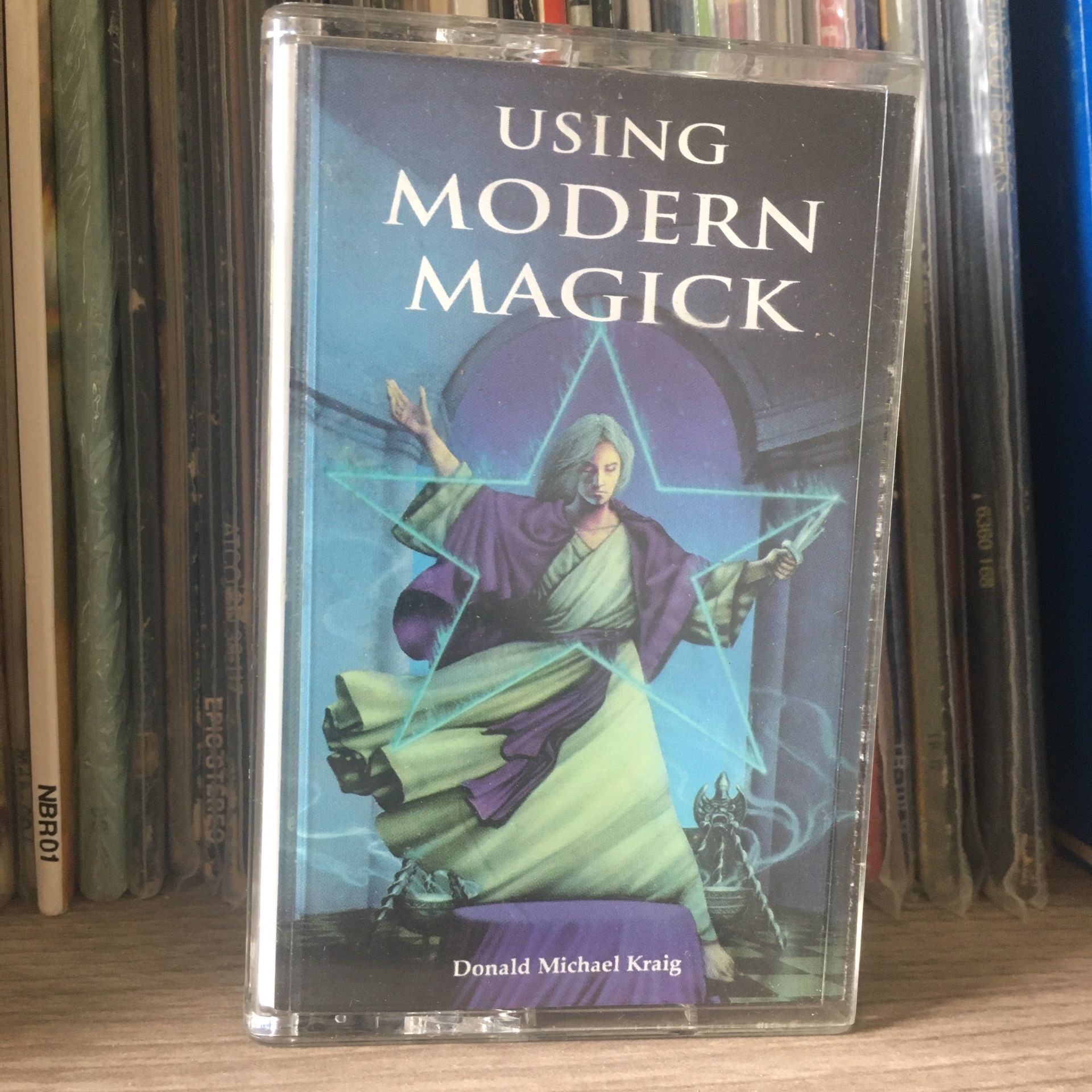 MODERN MAGICK ドナルド・マイケル・ケリー Using Modern Magick by Donald Michael Kraig Cassette Rare Occult