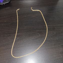 Nice Old Gold Rope Chain 14k