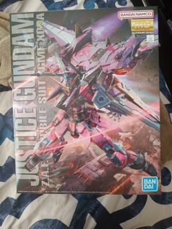 Master Grade Justice Gundam Gunpla Model Kit