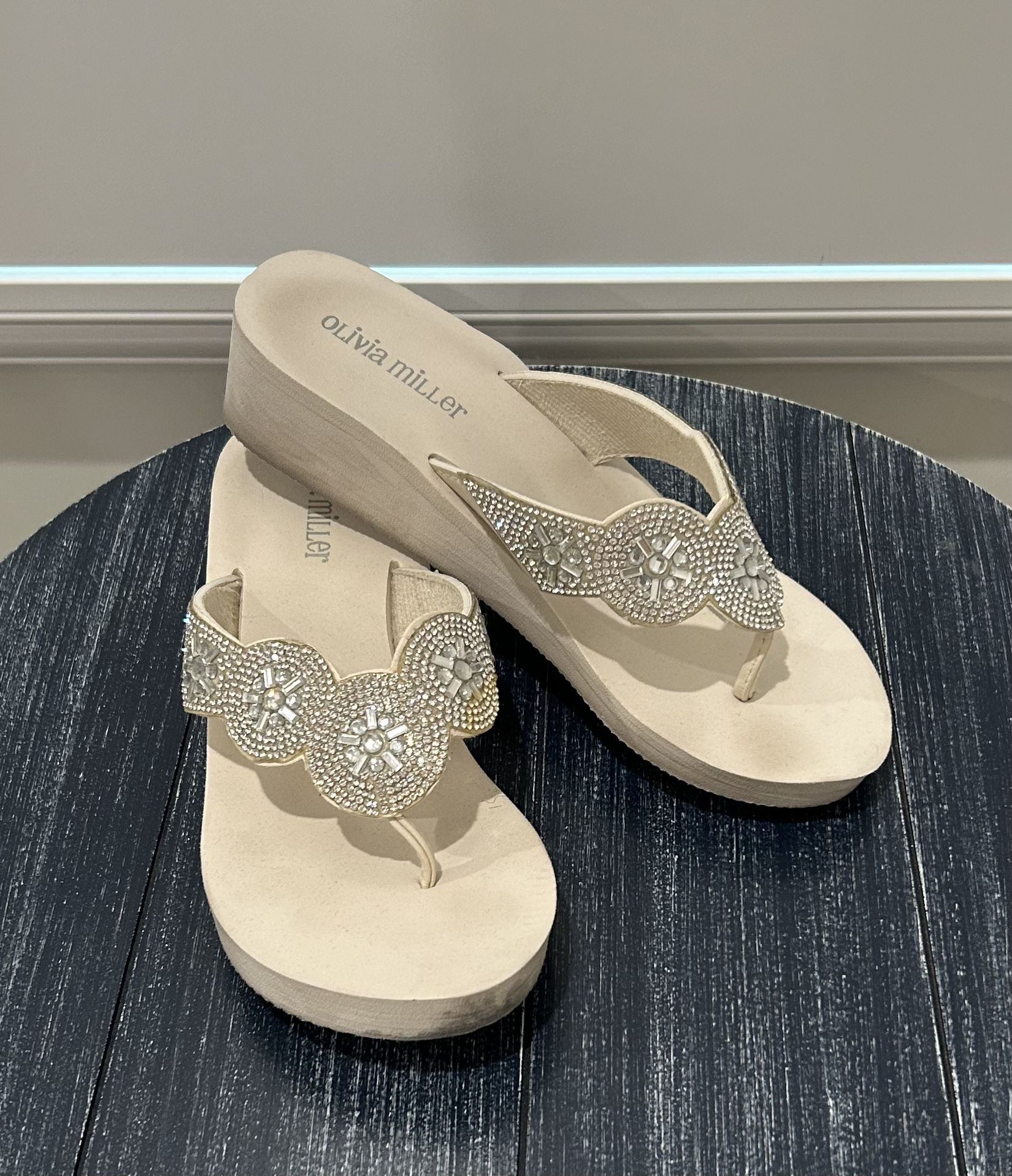 Olivia Miller Wedge Sandals