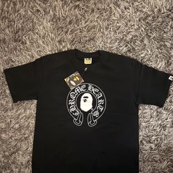 Chrome hearts x Bape shirt