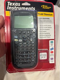 Texas Instruments TI-89 titanium calculator