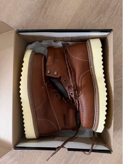 Wolverine steel toe boots 9.5 mens