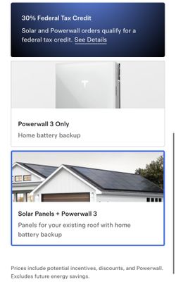 Tesla Solar panels $400 Off