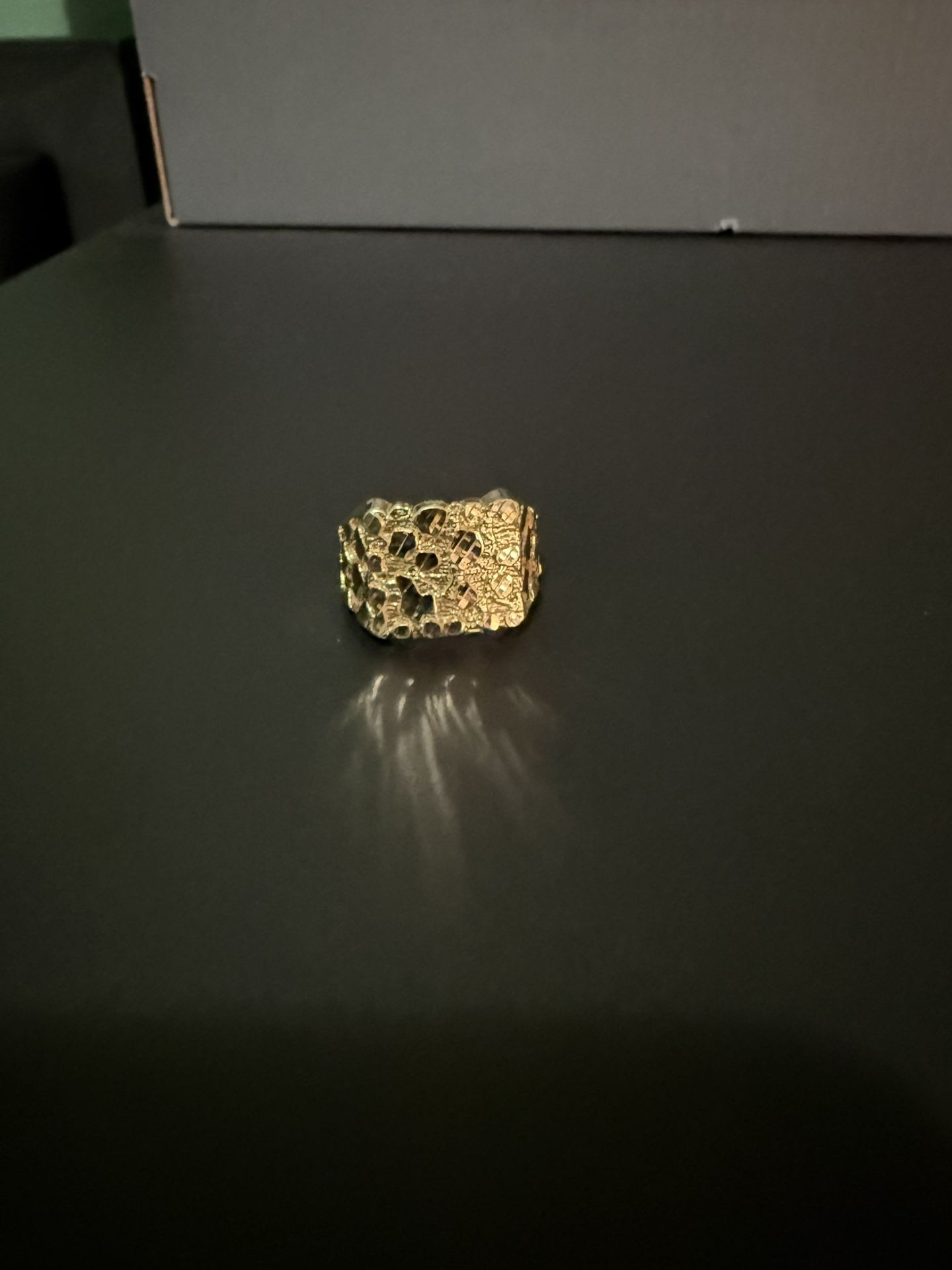 Gold Nugget Ring