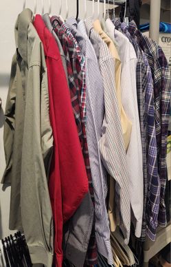 Dozens Of Long Sleeve Dress Shirts Size Large Polo Forsythe Of Canada Etc.