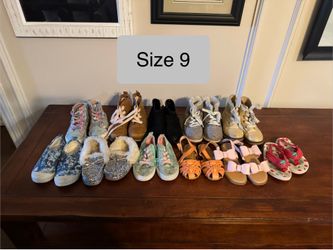 Girls Shoes, Size 9
