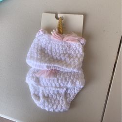 Hat And Diaper Cover 