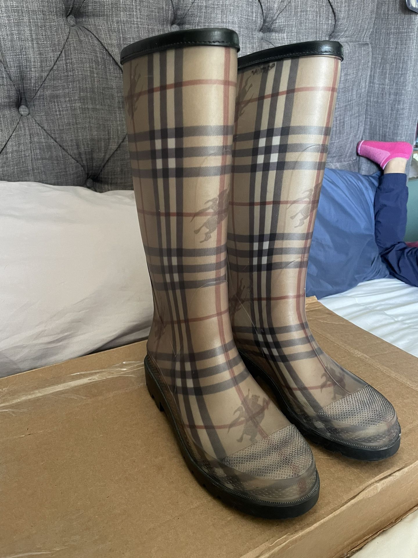 Burberry Rain Boots 