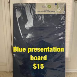 Presentation  board  -  $15