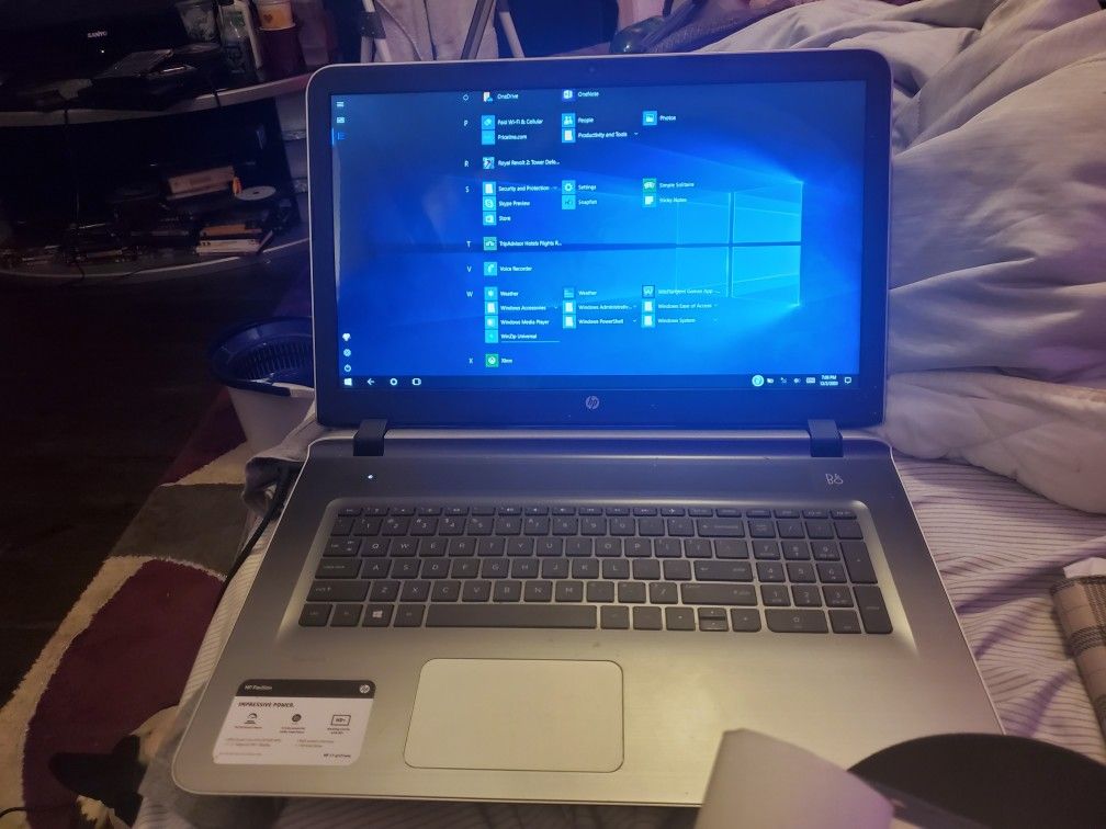 Hp pavilion notebook (energy star) with B&O