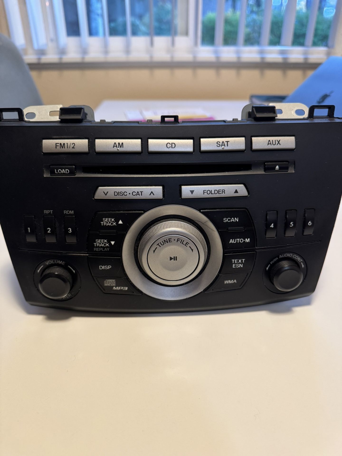 Mazda CX-9 Factory Radio Head Unit (2010–2012)