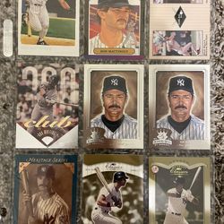 Don Mattingly - 114 Baseball Cards (1986 To 2003)