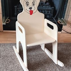Doggy Faced Childrens Rocker 