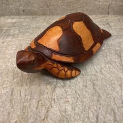 Wood Handmade Turtle 