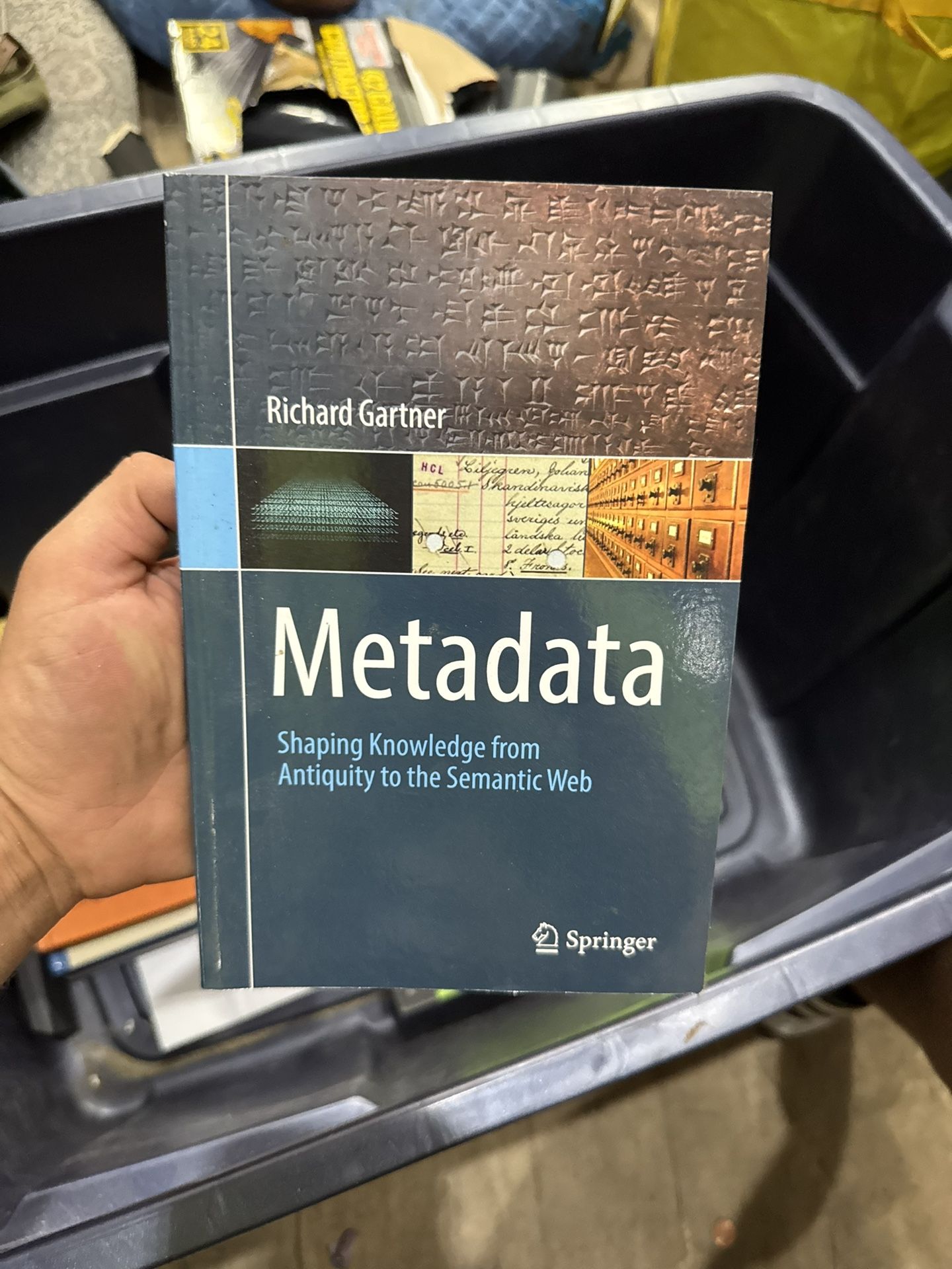 Richard Gartner Metadata: Shaping Knowledge from Antiquity to the Semantic Web