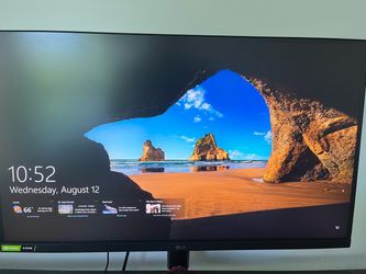LG 28” gaming monitor