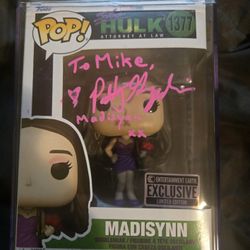 Signed Patty Guggenheim Funko 