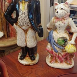 DOG & CAT ARISTOCRAT FIGURINES