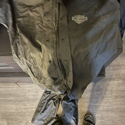 harley davidson rain jumpsuit
