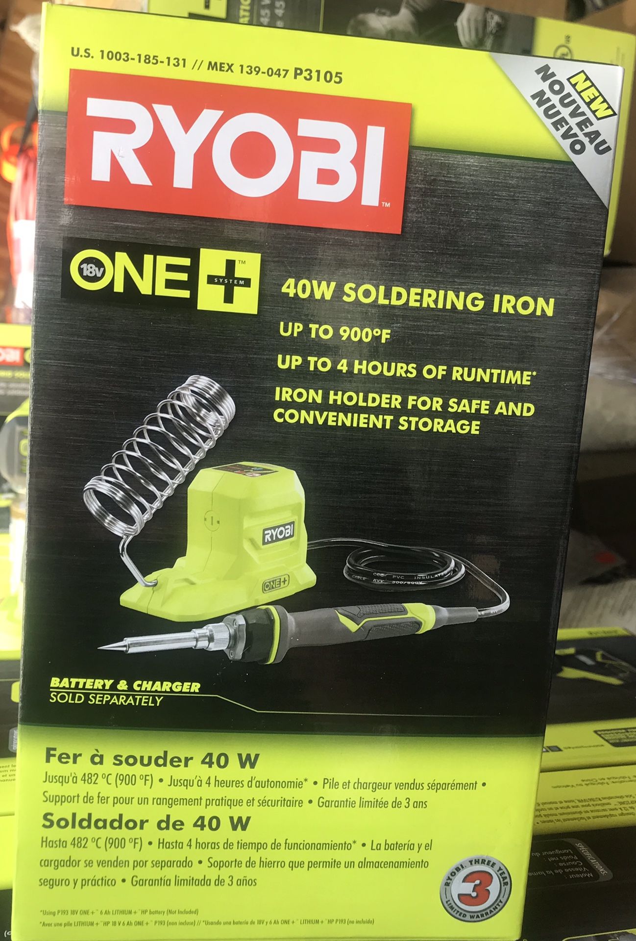 Ryobi 18v Soldering Iron