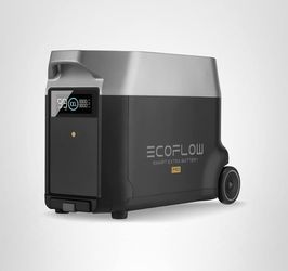 EF ECOFLOW DELTA Pro Extra Battery 3600Wh, 2.7H to Full Charge, Battery Backup for Home Use, Blackout, Camping, RV