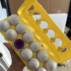 Stem Toddler Preschool Toy — Matching Fruit/vegetable Eggs 