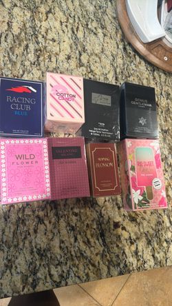 Lot of 8 Fragrance Perfume Boxes