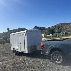 ENCLOSED TRAILERS, TITLE IN HAND, 12’ X 6’
