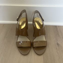 Michael Kors Patent Slingback Heels size 8