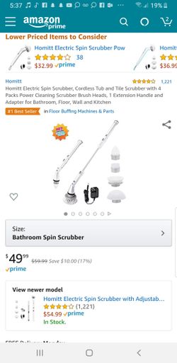 New multipurpose power scrubber