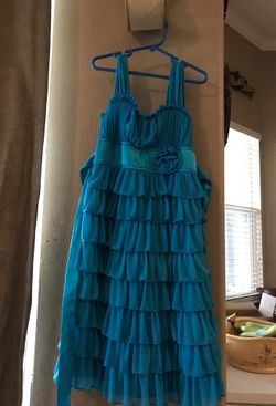 Blue kids dress