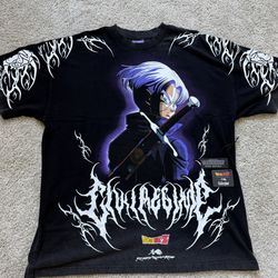 Civil Regime x Dragon Ball Z "Trunks Revenge" black T-shirt Brand new with tags