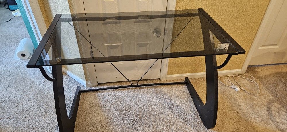 Glass Desk