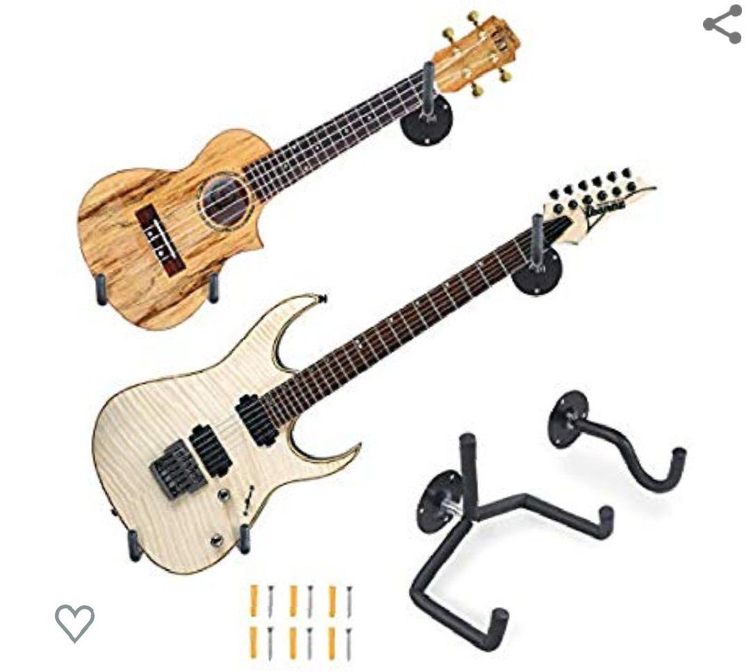 Weslo guitar wall hangers - three of them