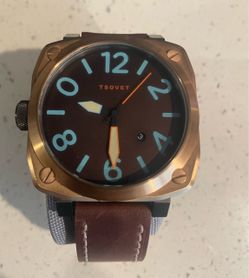 New Tsovet watch SVT-AT76 52 mm case