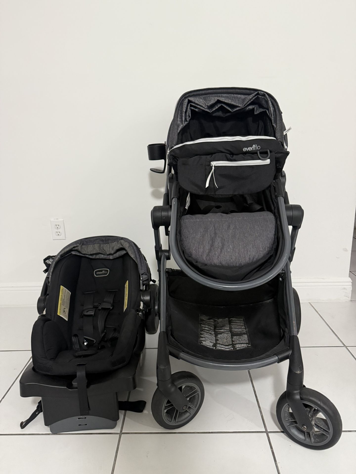 Car seat And Stroller Set