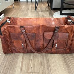 Leather Genuine Duffle Bag