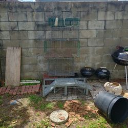 Small Animal Traps Plus Crawdad Crab Traps